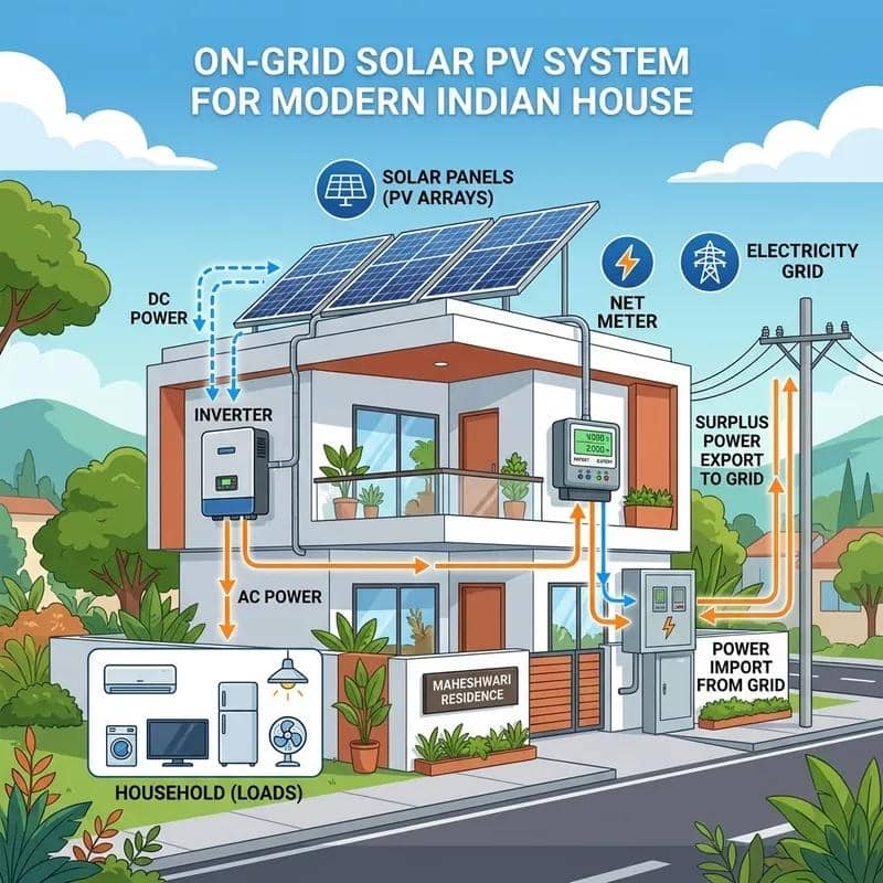 3kW Solar System Cost in Delhi 2026 | Subsidy & Savings Guide
