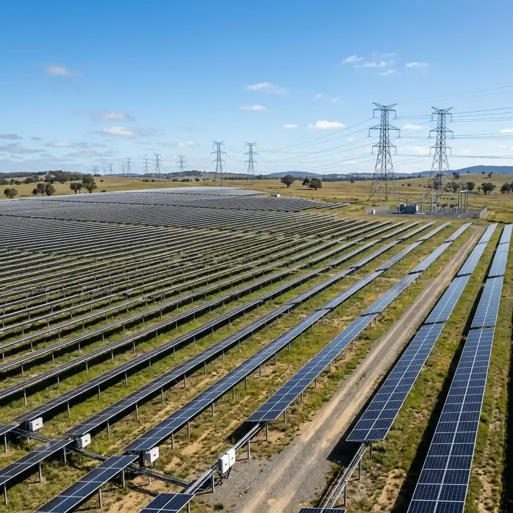 On-Grid Solar Power Plant